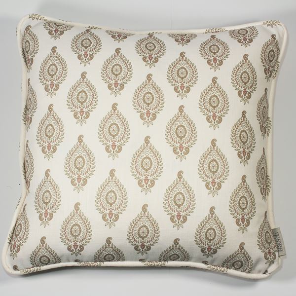 Naya Motif Cushion - Neutral Rose